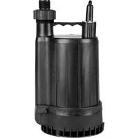 Thermoplastic Utility Pump, 115 V, 2200 GPH, 1/4 HP Les Fournitures Industrielles Méga
