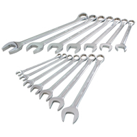 Wrench Set, Combination, 14 Pieces, Imperial Les Fournitures Industrielles Méga