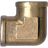 Raccord de tuyau forg&eacute; en coude 90°, FPT, Laiton, 3/4" Les Fournitures Industrielles Méga