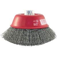 Crimped Wire Cup Brush Steel Les Fournitures Industrielles Méga