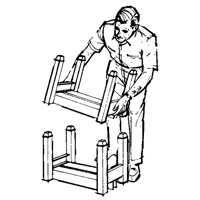 Supports empilables mobiles, 12" la x 16" p, Capacit&eacute; de 2500 lb Les Fournitures Industrielles Méga