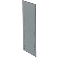 Slotted Angle End Panel, 84" H, 18" D, Galvanized Steel Les Fournitures Industrielles Méga