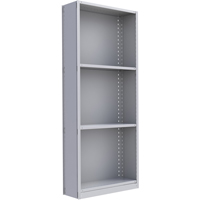Interlok Shelving Unit, Steel, Boltless, 800 lbs. Capacity, 36" W x 88" H x 24" D Les Fournitures Industrielles Méga