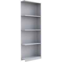 &eacute;l&eacute;ment de rayonnage Interlok, Acier, Sans boulons, Ajout, 36" la x 100" h x 24" p Les Fournitures Industrielles Méga