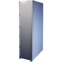 Interlok Boltless Shelving End Panel, 100" H, 18" D, Steel Les Fournitures Industrielles Méga
