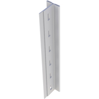 Montant en T pour rayonnage enclenchable Interlok, Acier, Hauteur 112" Les Fournitures Industrielles Méga