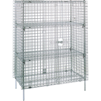 Chariots de s&eacute;curit&eacute;, Tiers 4, 38-1/2" la x 66-13/16" h x 21-1/2" p Les Fournitures Industrielles Méga