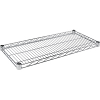 Wire Shelf for Heavy-Duty Chromate Wire Shelving, 30" W x 14" D, 800 lbs. Capacity Les Fournitures Industrielles Méga
