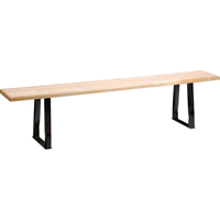 Banc pour vestiaire, Bois, 48" lo x 9-1/2" la x 16-1/2" h Les Fournitures Industrielles Méga
