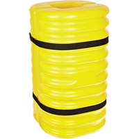 Protecteur de colonne, Ouverture int&eacute;rieure 8" x 8", 24" lo x 24" la x 42" h, Jaune Les Fournitures Industrielles Méga