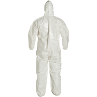 Tychem&reg; 4000 Coveralls, Large, White Les Fournitures Industrielles Méga