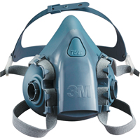 7500 Series Reusable Half Facepiece Respirator, Silicone, Small Les Fournitures Industrielles Méga