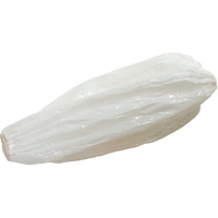 Disposable Sleeves, 18" long, Polyethylene, White Les Fournitures Industrielles Méga