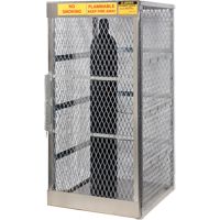 Armoires en aluminium pour bouteilles GPL, nbre de bouteilles: 10, 30" , 32" , 65" , Argent Les Fournitures Industrielles Méga