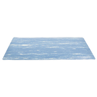 No. 970 Marble Sof-Tyle Grande Mats, Smooth, 2' x 3' x 1", Blue, Rubber Les Fournitures Industrielles Méga