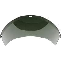 Molded Faceshield Window, Polycarbonate, Green Tint Les Fournitures Industrielles Méga