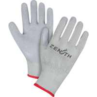 Gants enduits &agrave; doublure confortable en caoutchouc naturel, 9/Grand, R&ecirc;vetement Latex de caoutchouc, Calibre 10, Enveloppe en Polyester/Coton Les Fournitures Industrielles Méga
