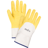 Coated Crinkle Finish Gloves, 10/X-Large, Rubber Latex Coating, Cotton Shell Les Fournitures Industrielles Méga