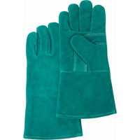 Gants de soudeur de premi&egrave;re qualit&eacute;, Cuir de vache refendu, Taille Grand Les Fournitures Industrielles Méga
