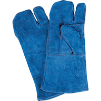 Gants de soudage &agrave; pouce & paume doubles, Cuir de vache refendu, Taille Grand Les Fournitures Industrielles Méga