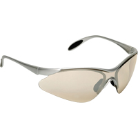 Lunettes de s&eacute;curit&eacute; JS410, Lentille Miroir int&eacute;rieur/ext&eacute;rieur, Anti-&eacute;gratignures, R&eacute;pond ou surpasse la norme CSA Z94.3 Les Fournitures Industrielles Méga