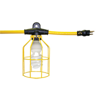 Grille protectrice de rechange en m&eacute;tal pour chaînes de lumi&egrave;res moul&eacute;es et robustes Les Fournitures Industrielles Méga