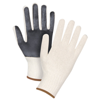 Palm-Coated String Knit Gloves, Poly/Cotton, Single Sided, 7 Gauge, Large Les Fournitures Industrielles Méga