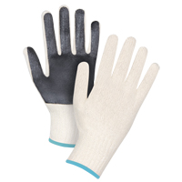 Palm-Coated String Knit Gloves, Poly/Cotton, Single Sided, 7 Gauge, X-Large Les Fournitures Industrielles Méga