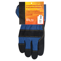 Gants d'ajusteur doubl&eacute;s pour l'hiver &agrave; chaleur sup&eacute;rieure, T-Grand, Paume en Cuir de vache refendu, Doublure en Thinsulate Les Fournitures Industrielles Méga