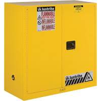 Armoires Sure-Grip EX pour produits inflammables, 30 gal., 2 Porte(s), 43" La x 44" h x 18" p Les Fournitures Industrielles Méga
