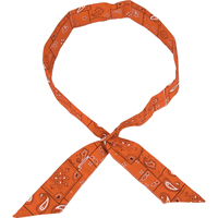 ALLEGRO INDUSTRIES Cool Offs Bandana, High Visibility Orange Les Fournitures Industrielles Méga