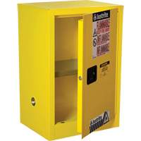 Armoire de s&eacute;curit&eacute; compacte pour produits inflammables EX Sure-Grip, 12 gal., 1 Porte(s), 23,25" La x 35" h x 18" p Les Fournitures Industrielles Méga