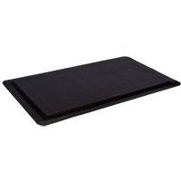 Tapis Ergo-Ease, Rainur&eacute;, 2' x 10' x 7/8", Noir, Caoutchouc/&eacute;ponge Les Fournitures Industrielles Méga