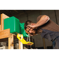 Eyewash Station, Gravity-Fed, 9 gal. Capacity, Meets ANSI Z358.1 Les Fournitures Industrielles Méga