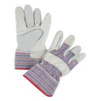 Gants d'ajusteur &agrave; paume s&egrave;che de premi&egrave;re qualit&eacute;, Dames, Paume en Cuir de vache refendu, Doublure en Coton Les Fournitures Industrielles Méga