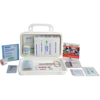 Trousse sp&eacute;cialis&eacute;e pour l'Ontario - Trousse de premiers soins pour camion, Dispositif m&eacute;dical Classe 1, Boîte en plastique Les Fournitures Industrielles Méga