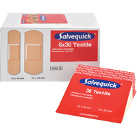 Salvequick&reg; Bandage Dispensing Systems Refills, Rectangular/Square, Fabric, Sterile Les Fournitures Industrielles Méga