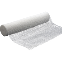 Bandages de gaze, Rouleau, 15' lo x 4" la, Dispositif m&eacute;dical Classe 1 Les Fournitures Industrielles Méga