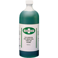 Green Soap, Liquid, Antiseptic Les Fournitures Industrielles Méga