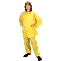 V&ecirc;tements imperm&eacute;ables RZ300, PVC, Petit, Jaune Les Fournitures Industrielles Méga