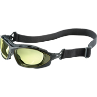Lunettes de s&eacute;curit&eacute; &agrave; coques Uvex HydroShield Seismic, Lentille Ambr&eacute;e, Antibu&eacute;e/Anti-&eacute;gratignures, Ventilation Ferm&eacute; Les Fournitures Industrielles Méga