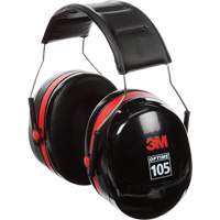 Peltor Optime 105 Series Earmuffs, Headband, 30 NRR dB Les Fournitures Industrielles Méga