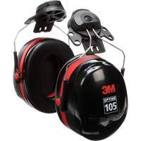 Peltor Optime 105 Series Earmuffs, Cap Mount, 27 NRR dB Les Fournitures Industrielles Méga