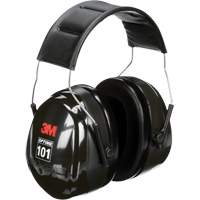 Peltor Optime 101 Series Earmuffs, Headband, 27 NRR dB Les Fournitures Industrielles Méga