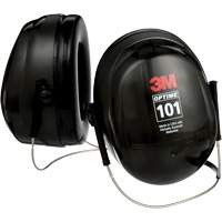 Peltor Optime 101 Series Earmuffs, Neckband, 26 NRR dB Les Fournitures Industrielles Méga