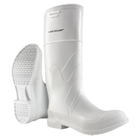 White Boots, PVC, Size 6 Les Fournitures Industrielles Méga