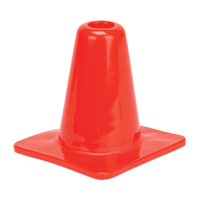 Traffic Cone, 6", Orange Les Fournitures Industrielles Méga