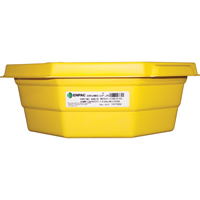 Plateaux Drums-Up Jr, 22,75" lo x 22,75" la x 7,5" h, Cap. de d&eacute;versement 7,5 gal. US Les Fournitures Industrielles Méga