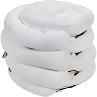 Premium Sorbent Boom, Oil Only, 10' L x 5" W, 35 Gal. Absorbancy, 4 /Pack Les Fournitures Industrielles Méga