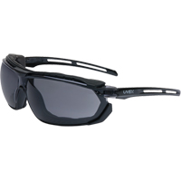 Lunettes de s&eacute;curit&eacute; &eacute;tanches Uvex Tirade, Lentille Grise/fum&eacute;e, Antibu&eacute;e, ANSI Z87+/R&eacute;pond ou surpasse la norme CSA Z94.3 Les Fournitures Industrielles Méga
